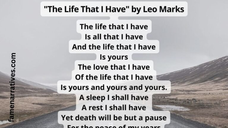 Celebration of Life Poems: Honoring Loved Ones Through Poetry